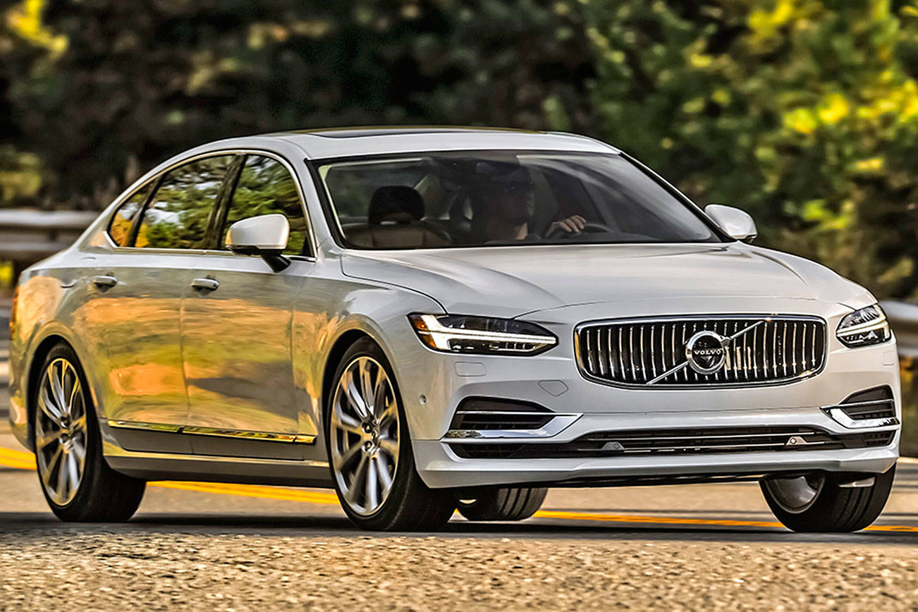 Volvo's S90 sedan is stretched to near limo length for 2018 | HeraldNet.com