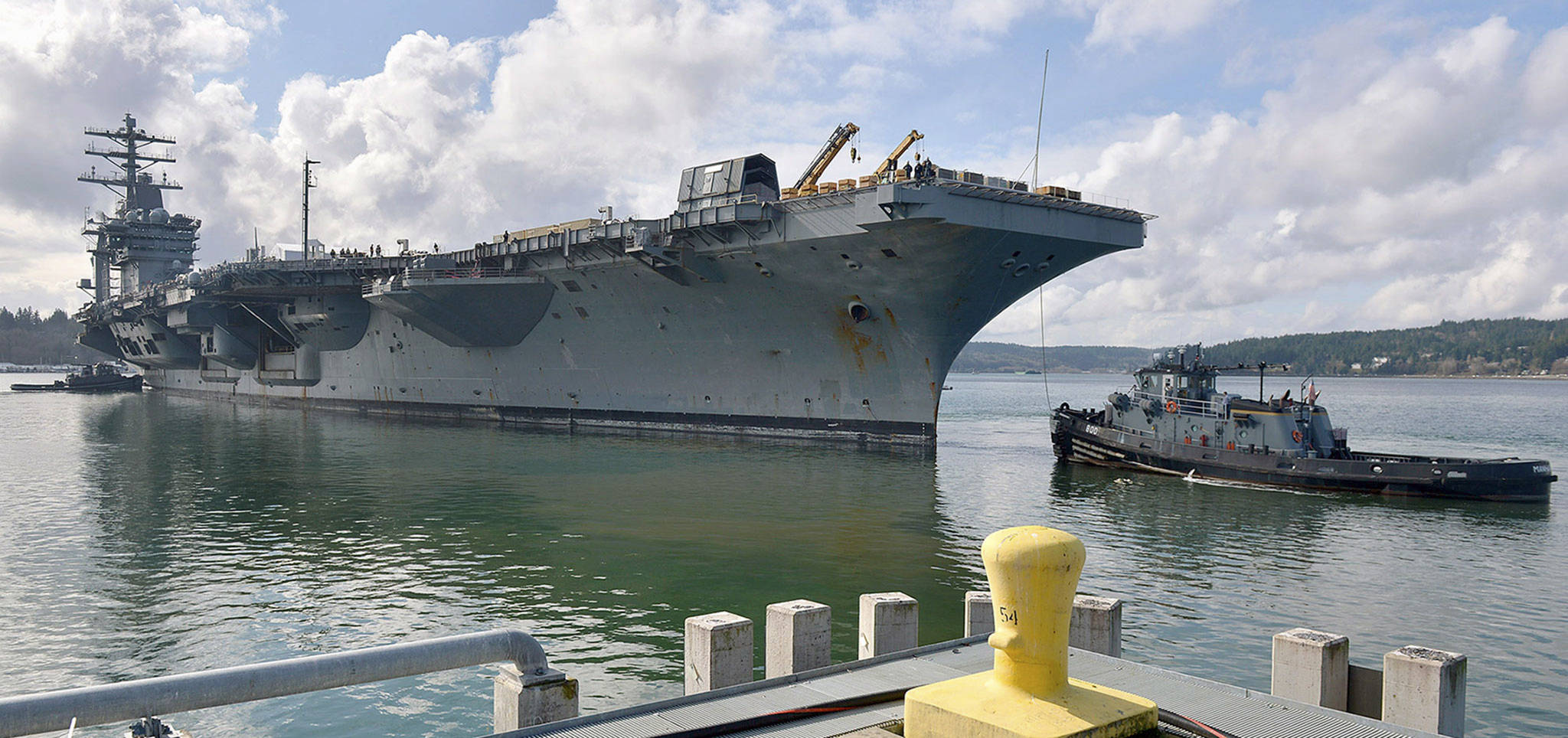 Everett lobbies the Navy to base an aircraft carrier here | HeraldNet.com