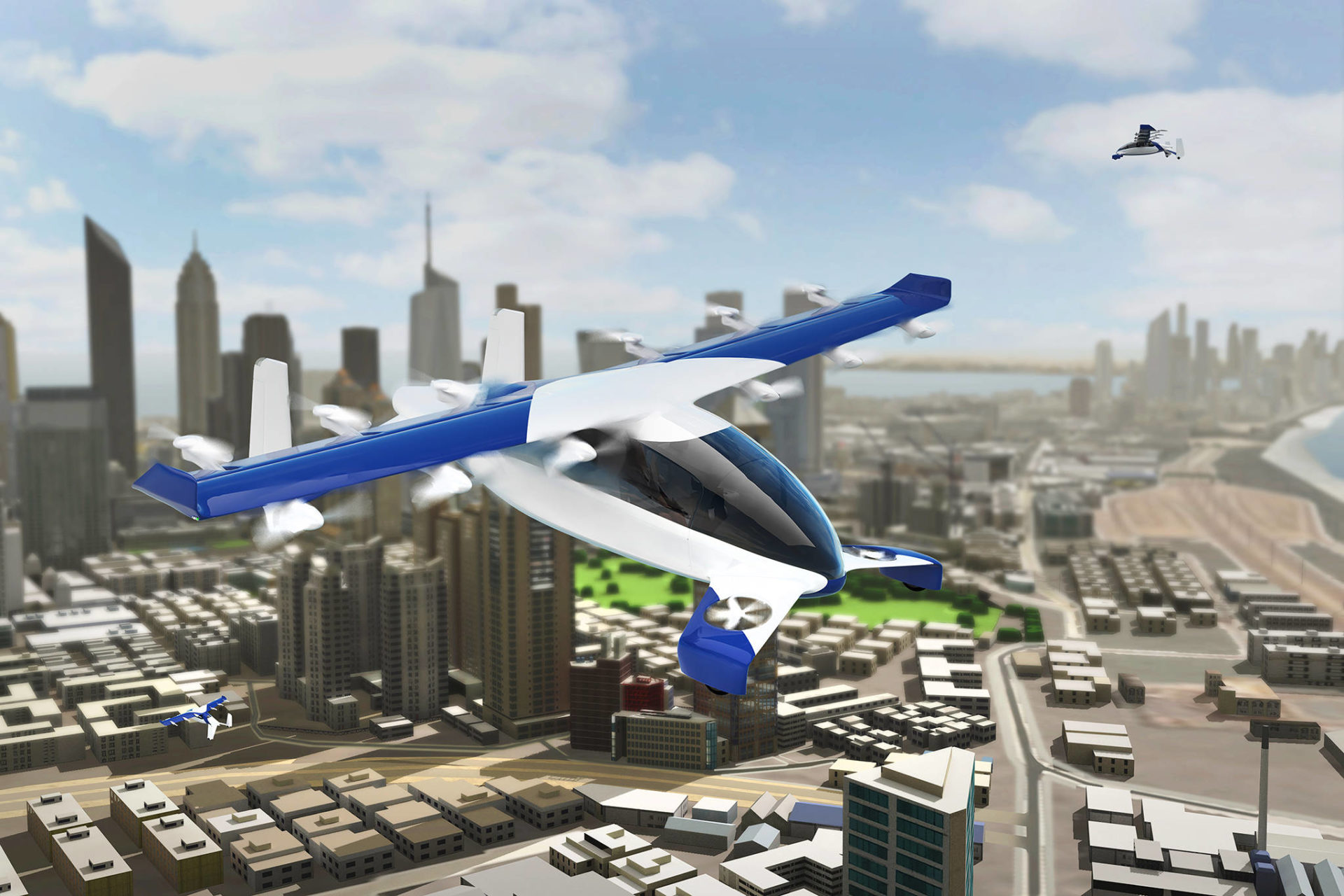 Meet The Jetsons Boeings Air Taxi Prototype Will Fly In 2019