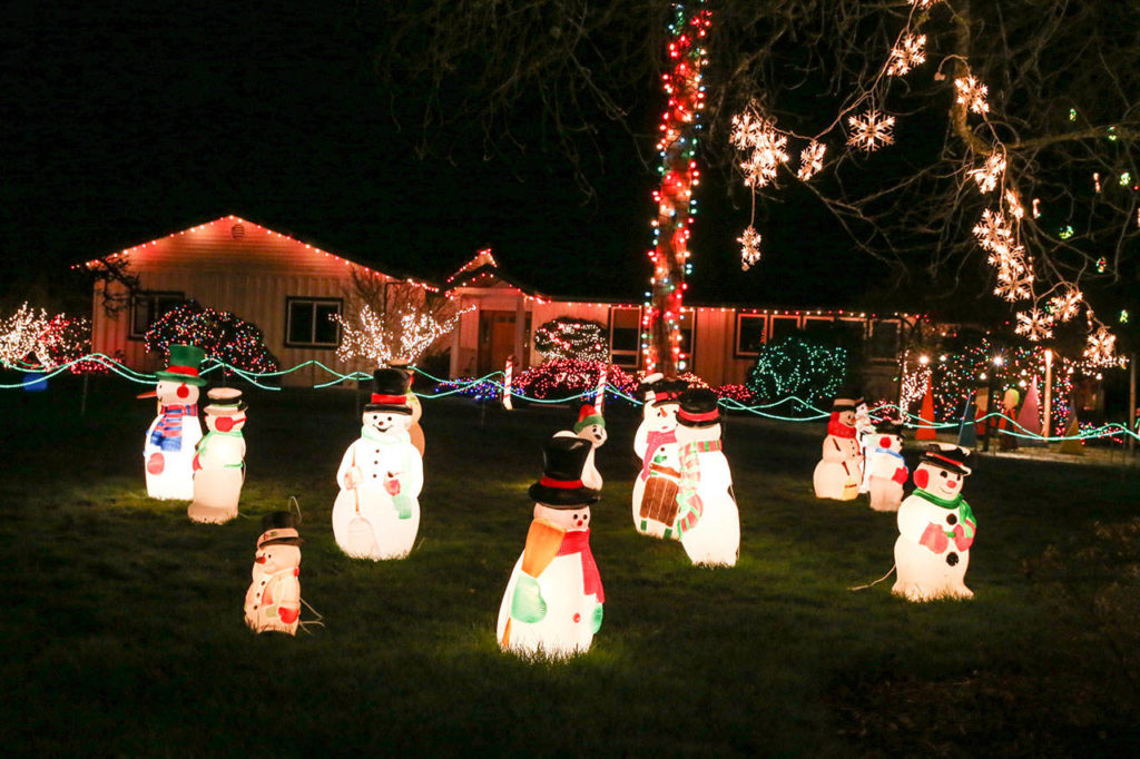 Whidbey Island house is lit up with 30,000 Christmas lights