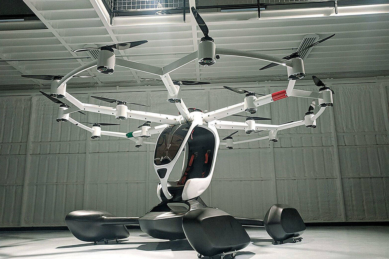 New drone is 'like a flight simulator that you can ride in/ | HeraldNet.com