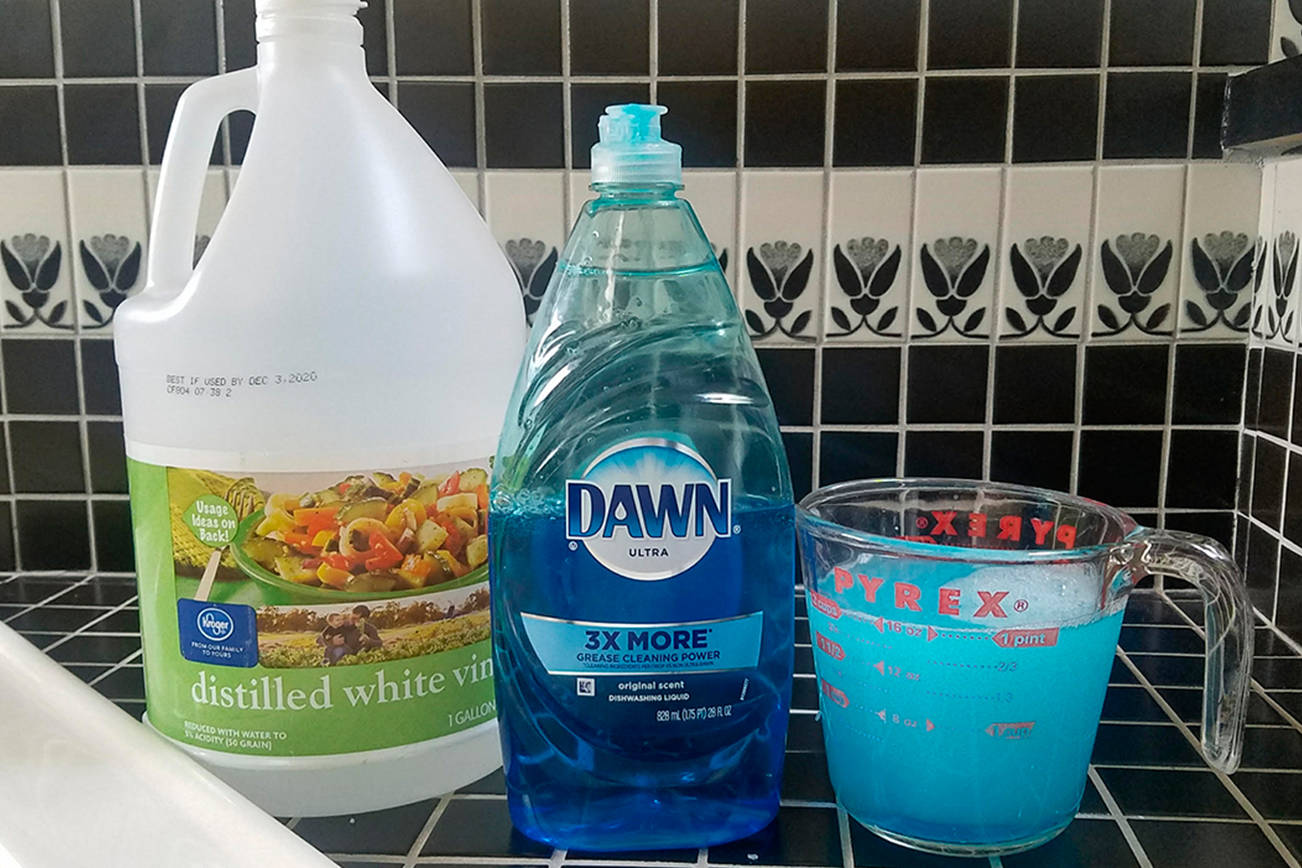 Clean bathrooms in a snap with white vinegar and Dawn dish soap |  HeraldNet.com
