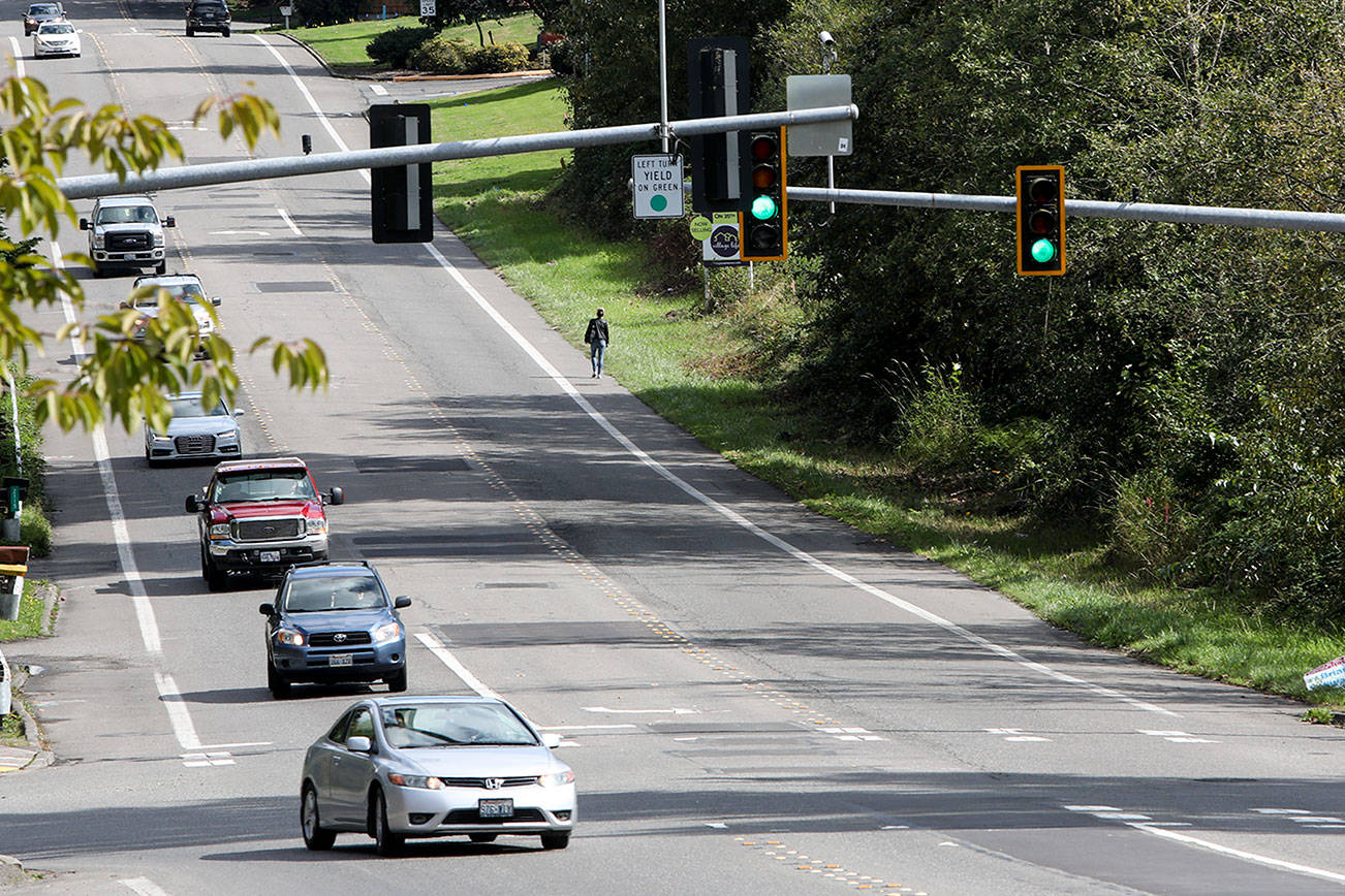 Major work is coming to 180th Street SE between Highway 527 and 23rd Ave SE near Mill Creek. (Lizz Giordano / The Herald)