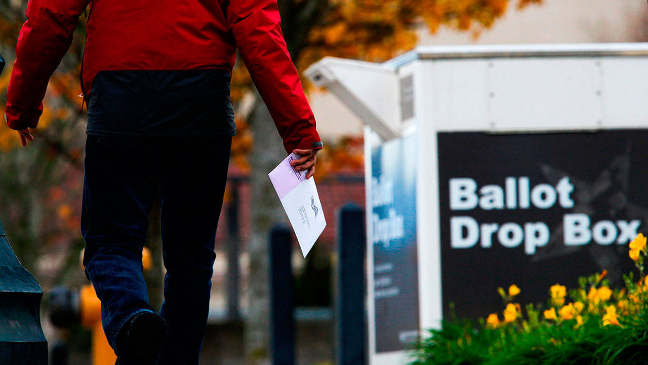 Voter turnout in Snohomish County for the Nov. 5 election was nearly 43 percent; a better result than the last two off-year elections in 2015 and 2017. (Andy Bronson / Herald file photo)