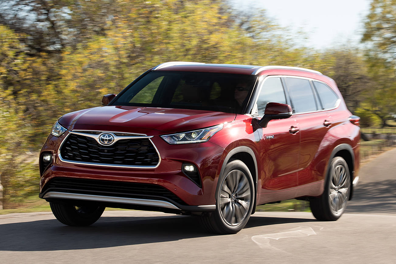 Toyota Highlander Hybrid Midsize SUV Is All New For 2020 HeraldNet