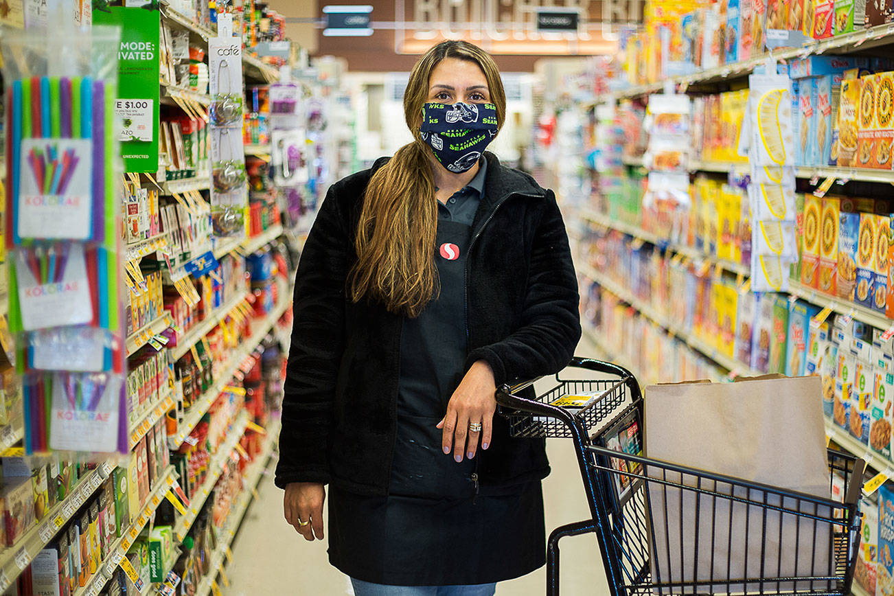 The pandemic's other front line: Any grocery store's aisles | HeraldNet.com