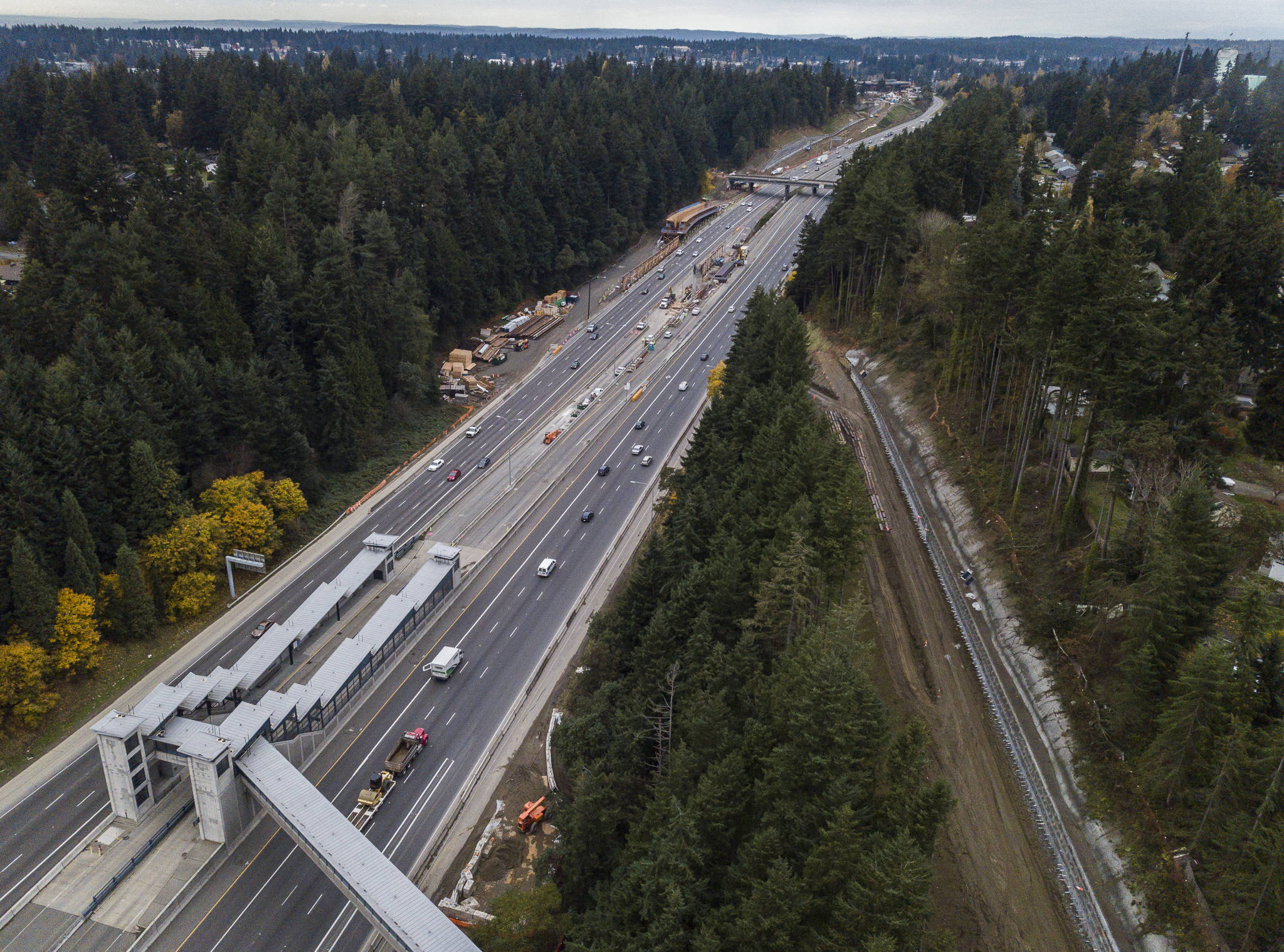 Southbound I5 at Mountlake Terrace to close for rail work