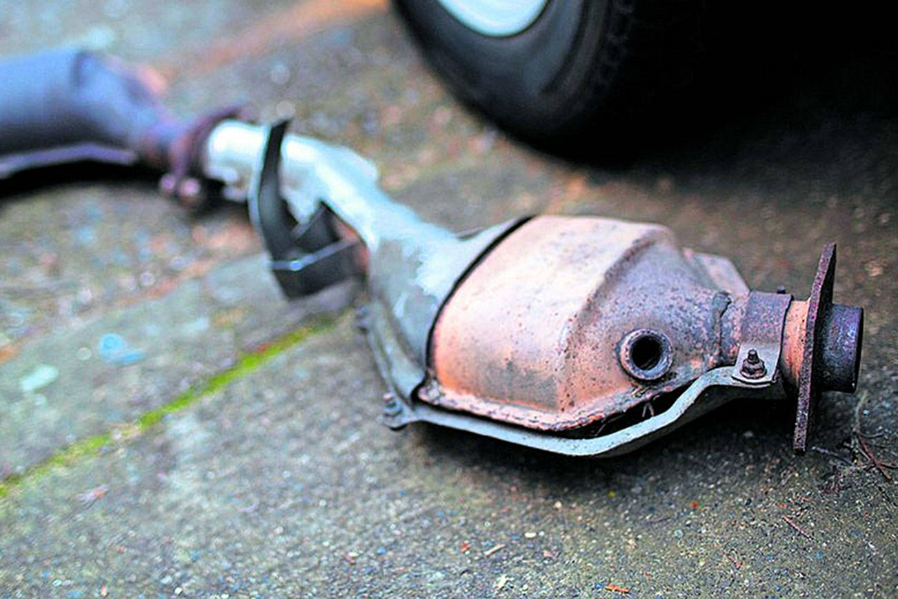 A catalytic converter.   Dave Killen, Advance Local The Oregonian