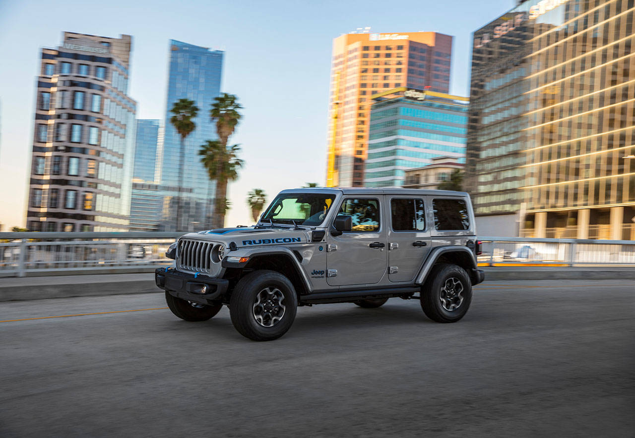 Emissions-free off-roading courtesy of 2021 Jeep Wrangler 4xe |  