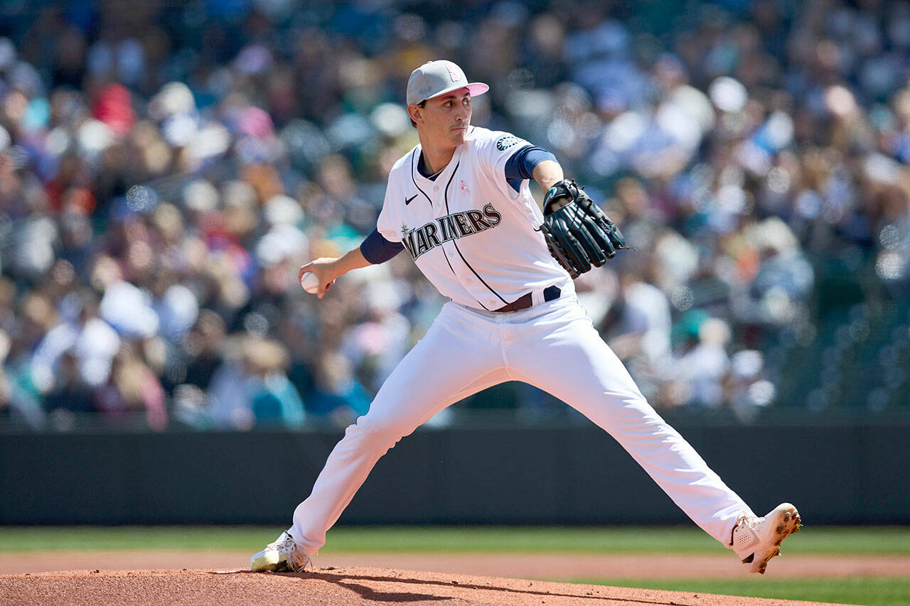 Why Mariners turned to rookie George Kirby to close out series