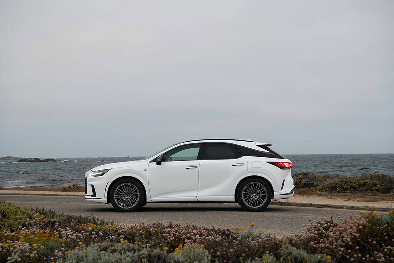 Luxury and sport nearly equal in new 2023 Lexus RX 500h SUV