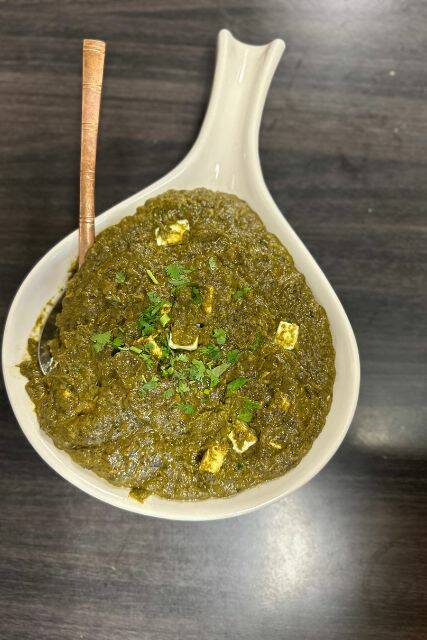 Palak's plate from Tasty Indian Bistro in Everett.  (Photo courtesy of Tasty Indian Bistro)