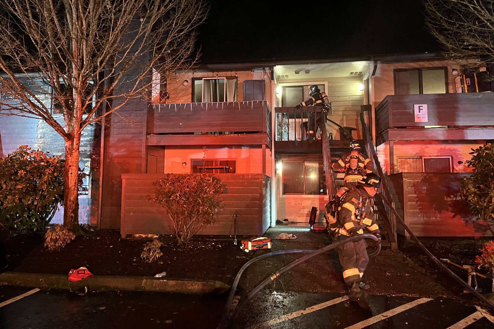 Mill Creek Apartment Fire Injures One Man, Displaces Three Residents ...