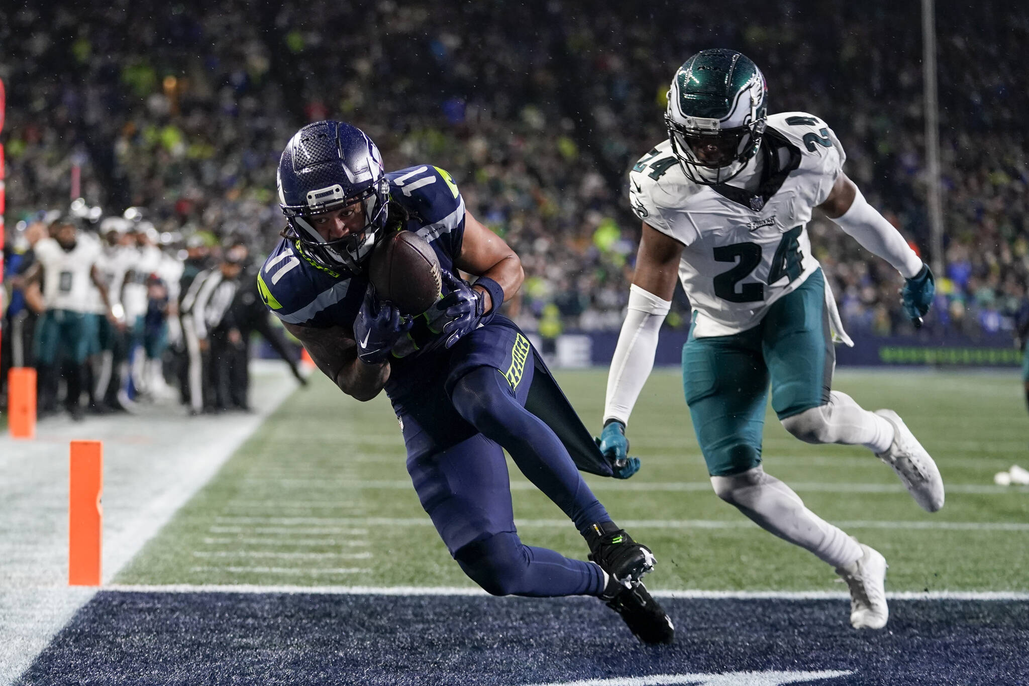 Grading the Seahawks in their 20-17 victory over the Eagles