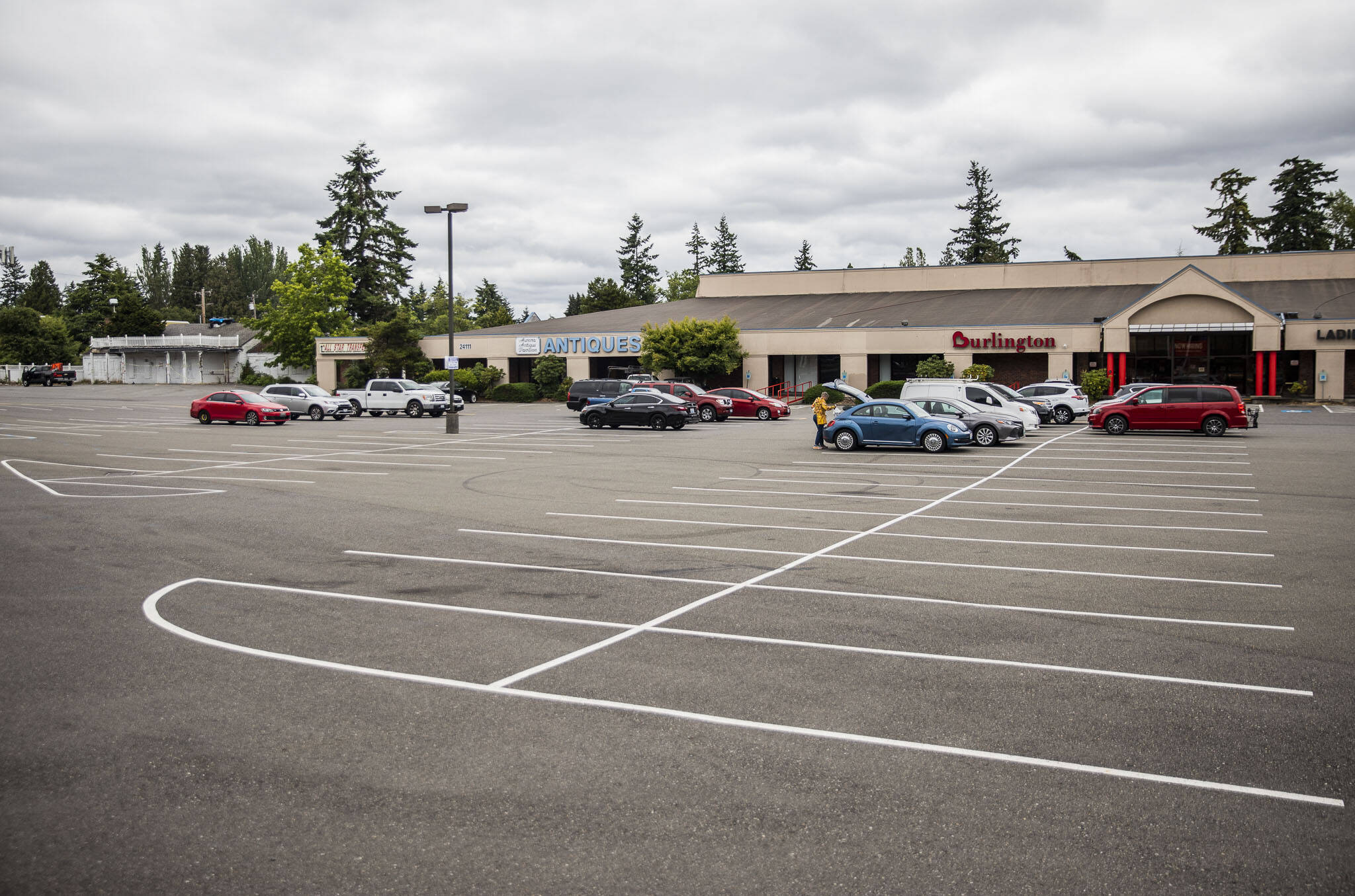A 10 acre parcel off of Highway 99, between 240th and 242nd Street Southwest that the city of Edmonds is currently in the process of acquiring on Monday, July 10, 2023 in Edmonds, Washington. (Olivia Vanni / The Herald)