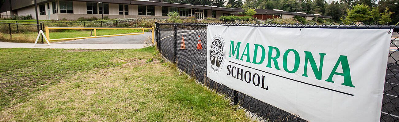 Outside of the Madrona School on Monday, Aug. 26, 2024 in Edmonds, Washington. (Olivia Vanni / The Herald)