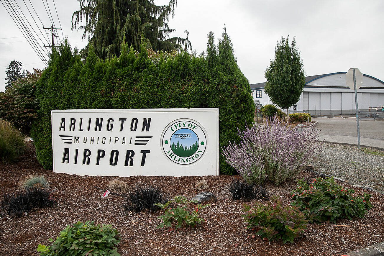 The Arlington Municipal Airport on Tuesday, Sept. 10, 2024 in Arlington, Washington. (Olivia Vanni / The Herald)